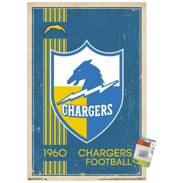 NFL Los Angeles Chargers - Logo rétro 17