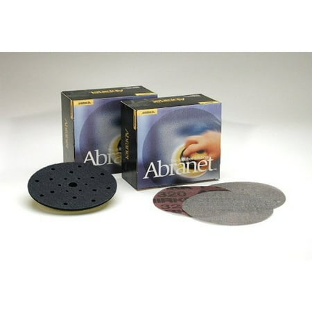 

HYYYYH 9A-232-1000 Abranet 5 Mesh Grip H & L Sanding Discs 50 Ct 1000 Grit