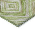thumbnail image 4 of Addison Rugs Chantille Indoor/Outdoor Transitional Diamonds Green Washable Rectangle Rug, 5' x 7'6", 4 of 6