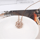 thumbnail image 4 of Collar De Forma Corazón Y Trébol De Cuatro Hojas Convertible Oro, 4 of 5