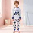 thumbnail image 2 of Leey-World Toddler Boy Fall Winter Outfits 3T 4T 5T 6T 7T 8T Sweatshirt Pullover Top Jogger Pants 2Pcs Toddler Boy Clothes Boys Fall Winter Clothes, 2 of 9