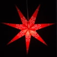 thumbnail image 2 of Fountain Deep Pink Paper Star Light with 12 Foot Power Cord Included, 2 of 4