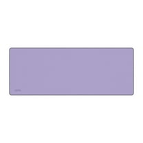 onn Desktop Mat, Rectangle, Polyester Surface with Nonslip Natural Rubber Backing, Lavender Sky, 32" x12"