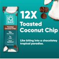thumbnail image 3 of Brain and Body Plant Protein Bars - Chocolate Mint Chip - 12-Count Low Carb - Gluten Free, High Fiber, Vegan Snacks - Low Sugar Meal Replacement, 3 of 5
