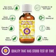 Deve Herbes Niaouli Essential Oil (Melaleuca Quinquenervia) - 0.16 Fl Oz (5ml) - 100% Natural Niaouli Oil - for Skin Care, Diffuser & Aromatherapy - without Dropper