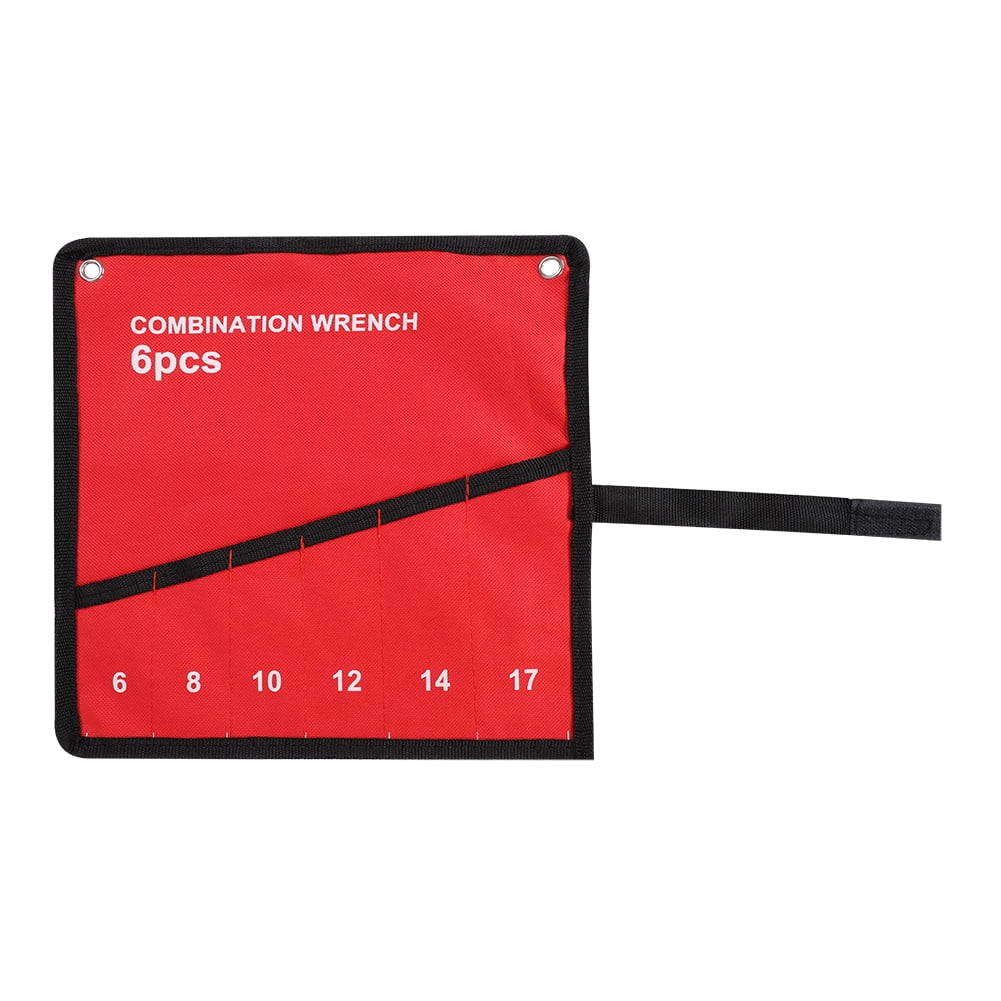 Tebru MultiPocket Roll Up Tools Storage Bag Spanner Plier Wrench