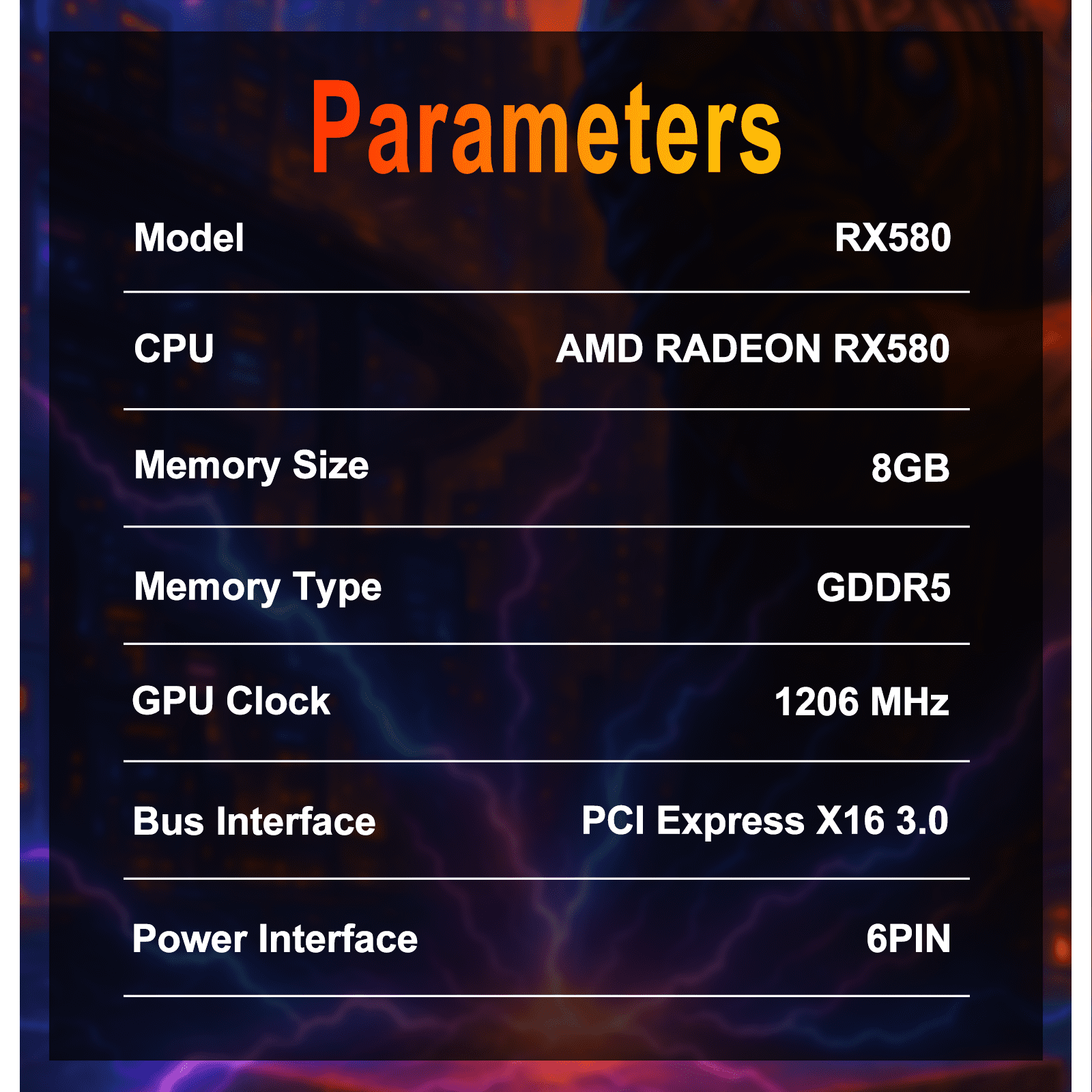 SOYO AMD Radeon RX580 Gaming Graphic Card with 8GB 256 Bit GDDR5 PIC Express x 16 3.0 Equipped with Dual Fans for Working,Gaming-White