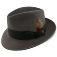 thumbnail image 3 of Stetson Men's Saxon Royal Quality Fur Felt Hat, Black, 7, 3 of 21