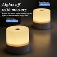 thumbnail image 4 of Feltree Smart Dimmable LED Bedside Night Light with Silent Touch Control for Bedroom and Kids Room - Soft Warm White Light, Memory Function, Battery Powered, Portable Desk Lamp, 4 of 6