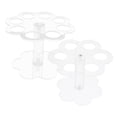 thumbnail image 4 of OULII 2Set Cone Holder Display Stand Acrylic Square Storage for Restaurants, 4 of 7