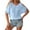 Blue, variant on Lixiuxyad Stylish Women's T Shirts For Everyday Wear Casual Outings And Layering Soft Fabric Versatile Fit Wardrobe Staple Summer Tee Shirts,Beige L