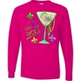thumbnail image 3 of Inktastic Let the Good Times Roll Mardi Gras Goblet and Beads Long Sleeve T-Shirt, 3 of 5