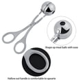 thumbnail image 5 of Anauto Meat Baller, Home Maker Non Stick Meat Melon Baller Maker Stainless Steel Cookie Dough Meatball Scoop Ball size 1.38", 5 of 8