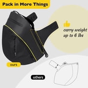Storage Bag Compatible with Doona Infant Car Seat Stroller, Stroller Accessories, Large Capacity Diaper Bag, Easy Access Zipper Design, Wearable Backpack, Stroller Organizer Bag, All Day Bag