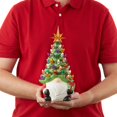 thumbnail image 4 of Christmas Gnome Casafield, cerámica pintada a mano con luces, 4 of 6