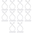 thumbnail image 1 of Plant Clips, Plant Climbing Wall Fixture Clips (10Pcs) Plant Fixer Self Adhesive Hooks for Wall Vines Plant Plant Vine Traction Garden Vegetable Plant Binding, Rattan Clip, 1 of 8