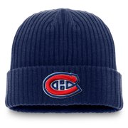 Men's Fanatics Navy Montreal Canadiens Core Primary Logo Cuffed Knit Hat