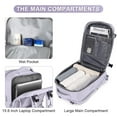 thumbnail image 4 of Women‘s Laptop Backpack Multifunctional Fashion Travel Backpack Large Capacity Travel Bag Waterproof Outdoor Backpack, 4 of 6