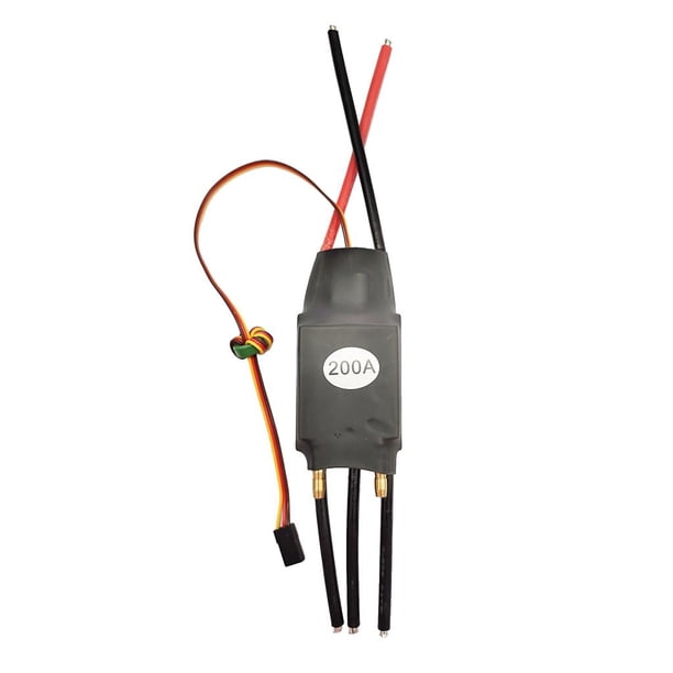 Control de velocidad del barco RC Car Wasserdichter Bürstenloser Brushless ESC Ersatzteile Für Bürstenlosen Motor , 200A 200A Magideal Control de velocidad del barco RC Car