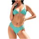thumbnail image 2 of Trajes de baño Amzcrzy Tankini para mujer, trajes de baño, traje de baño de dos piezas con control de abdomen, bikini con tirantes en el cuello y abertura de tres puntos, verde menta, M, 2 of 5