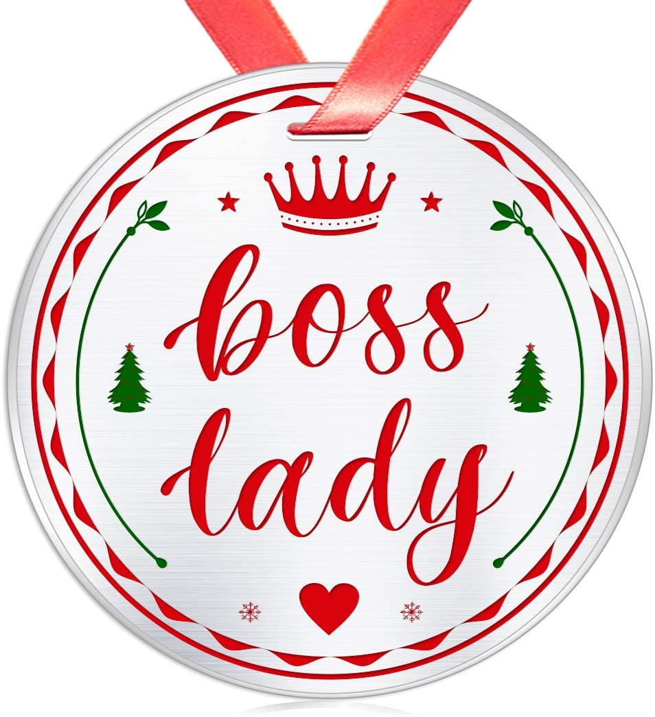 Boss Lady Christmas Ornament for Women
