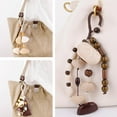 thumbnail image 4 of Handbells Bracelet en Coquille d'Écrous Fait Main Cloche à Main Sonnette Lot P4, 4 of 7