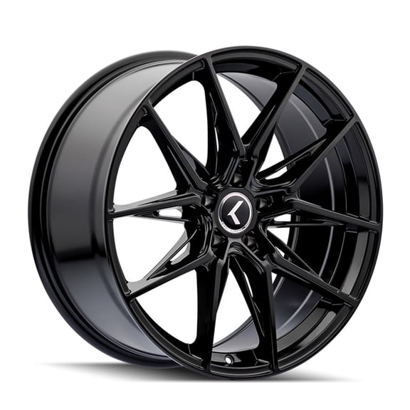 20x9 Kraze KR196 Evolve Gloss Black Wheel 5x4.5 (35mm)