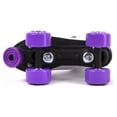 thumbnail image 2 of Skate Gear Extra Support Quad Roller Skates, Holiday Gift for Adults (Purple, Women's 8 / Men's 7), 2 of 9