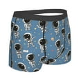 thumbnail image 2 of KLL Astronaut Men's Cotton Boxer Briefs Underwear-Small, 2 of 8