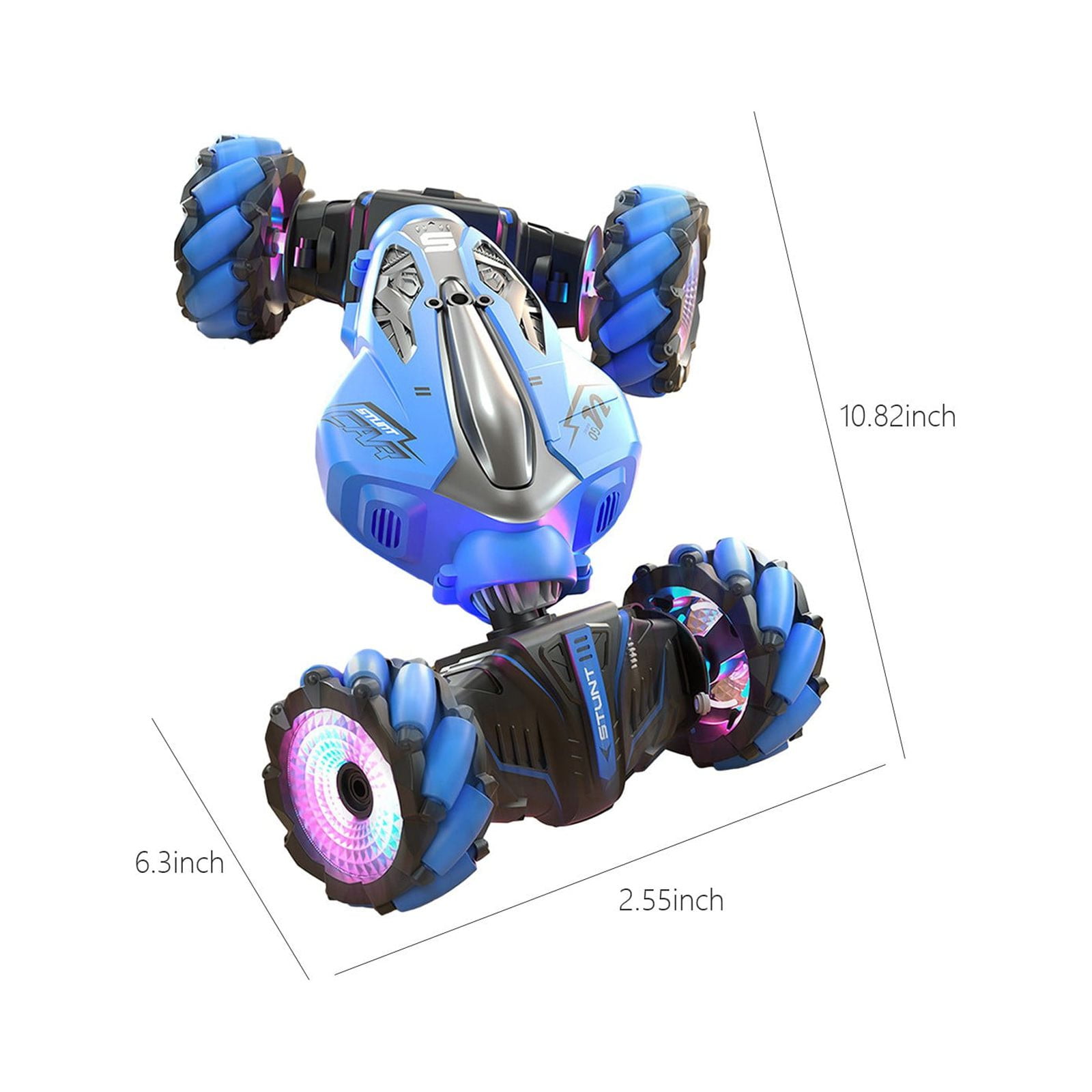 Dmlowu Remote Control Cars - Gesture Sensor/Handle Remote Control Toy Cars, Shockproof Stunt Rc Cars Toys Gift for Christmas Holiday Birthday Party