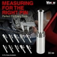 thumbnail image 2 of Venom Pin Adapter for Single-Sided Swingarm Stand, 38.5 mm, For Motorcycle Wheel Stand Lift, Motorcycle Rear Stand (VEN11), Compatible with Ducati Models, 2 of 7