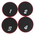 thumbnail image 4 of Deslizadores de fitness, 4 unidades/juego de discos deslizantes de fitness, placa deslizante de ejercicio, planeadores de ejercicio, características líderes en su clase, 4 of 9