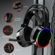 thumbnail image 4 of Teissuly Gaming Headset With Microphone, Most Laptop, Over-Ear Headphones With LED RGB Light, Noise Canceling Mic, 7.1 Stereo Surround Sound Teissuly WER202312147137, 4 of 8