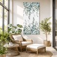 thumbnail image 6 of Canvas Wall Art, Green Eucalyptus Leaves Framed Canvas Prints for Living Room Hallway, Summer Botanical Watercolor Oversized Gallery Wrapped Wall Decor for Home Office, Gifts, 30"x60" Ship Next Day, 6 of 9