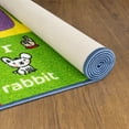 thumbnail image 2 of KC Cubs Playtime Collection ABC Alphabet ASL Sign Language Educational Learning Polypropylene Kids and Children Area Rug (8'2" x 9'10"), 2 of 6