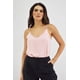 thumbnail image 1 of Top escote en V con encaje Roman Fashion /Juvenil, 632 (Rosa) rosa G, 1 of 5