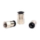 thumbnail image 2 of 4pcs negro 4 6 8 10 1 2MM Conector neumático (M5''1 / 8''1 / 4''3 / 8''1 / 2 '') Hilo femenino Push In Fitting para la articulación de la tubería de aire, 2 of 2