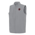 thumbnail image 2 of Men's Antigua Gray Boston College Eagles Regard Full-Zip Vest, 2 of 3