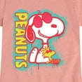 thumbnail image 3 of Peanuts - Peanuts Snoopy Woodstock  - Toddler And Youth Girls Short Sleeve Graphic T-Shirt, 3 of 6