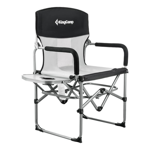Chaise de réalisateur pliante portative de King Camp - Noir