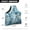Blue Marble, variant on KUIFORTI Yarn Bag Portable Crochet Tote Bag Small Canvas Wrist Bag for Crochet and Knitting On The Go, Cute Sewing Print Project Bag Holds Supplies and Needles or Hooks, Easy to Carry