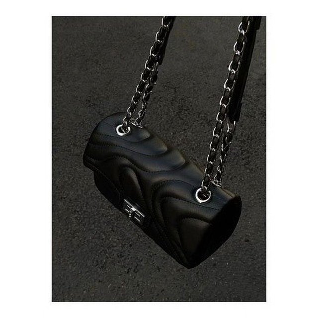 Bolso de estilo nicho de alta calidad con cadena de bloqueo de hilo bordado, bolso de mensajero de hombro de moda que combina con todo para mujeres