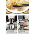 thumbnail image 4 of Electric Food Chopper, Stainless Steel Food Processor  for Meat, 4 of 7