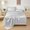 Light Grey, variant on Sheet Set,Deep Pocket Fitted Sheet,Side Pocket,Cream | Crisp Percale Feel,Breathable Comfort,Secure 18" Fit & Bedside Storage for Dorms,Guest Rooms & Hot Sleepers