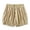Khaki, variant on Girls And Boys Elastic Waist Puff Shorts Summer Toddler Playful Ruffle Loose Fit Undershorts Pant ,Loose Fit Lightweight Casual ShortsSize 12-24 Months ,Black