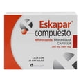 thumbnail image 1 of Eskapar compuesto 200 mg/600 mg 20 cápsulas, 1 of 4