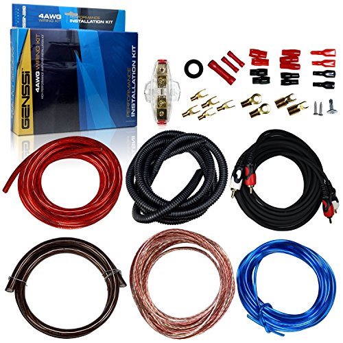 Car Speaker Wire Kit Car Audio Installation Kit Amplified Subwoofer