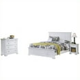 thumbnail image 1 of Home Styles Naples Ensemble de Chambre 3 Pcs en Blanc, 1 of 2