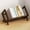 Brown, variant on Wooden Tilted Bookshelf Desktop Book Organizer, Solid Wood Magazine Rack and File Holder for Home Office Desk Storage and Display