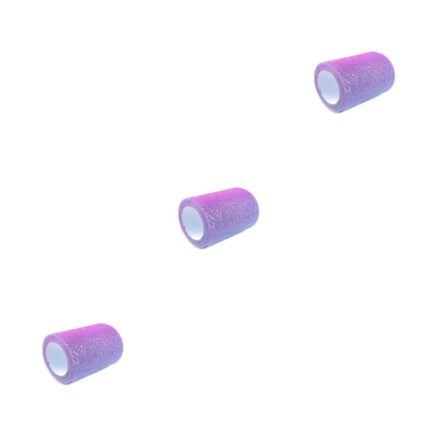 Yuarrent Rollo de tul Glitter Tulles Rainbow Rolls Fiesta de disfraces Type1 NO1